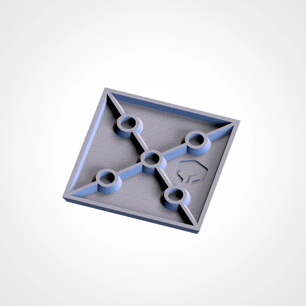 Bases/Socles vierges carrés/rectangulaires