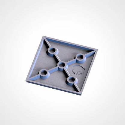 Bases/Socles vierges carrés/rectangulaires