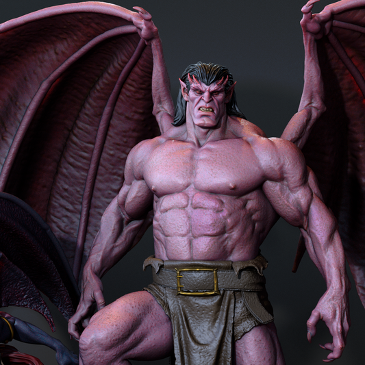 Demona et Goliath - Gargoyles