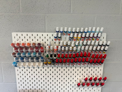 Support pour pots de peinture – Compatible IKEA Skådis (4 ou 6 pots)