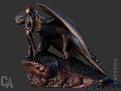 Toothless (Krokmou - Dragons)