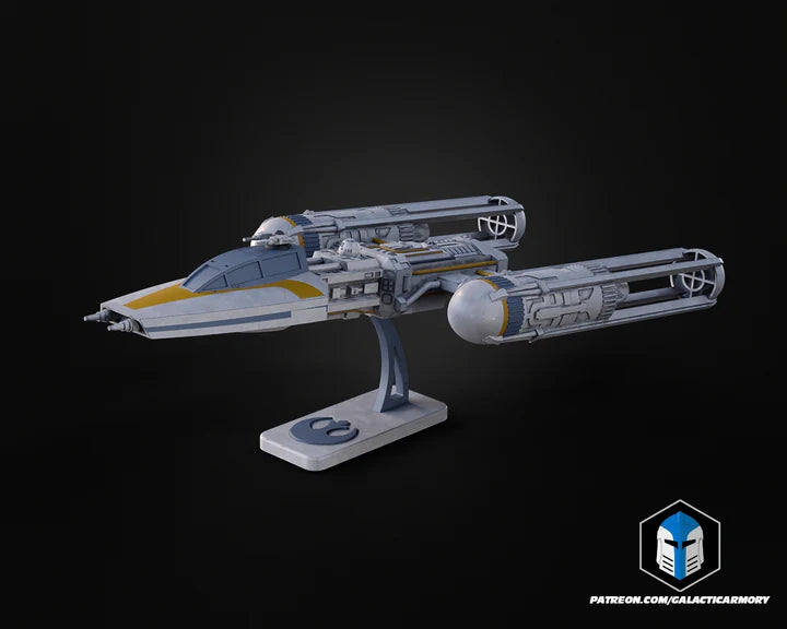 Y-Wing à monter – Maquette Star Wars en kit