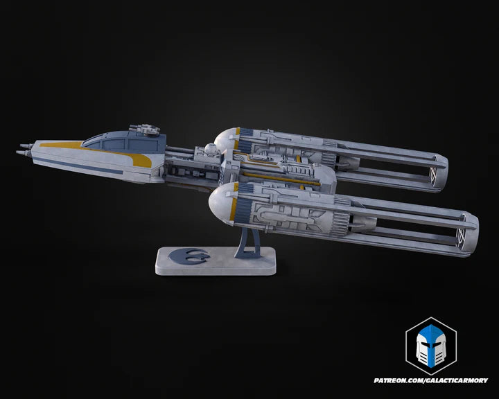 Y-Wing à monter – Maquette Star Wars en kit