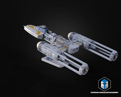 Y-Wing à monter – Maquette Star Wars en kit